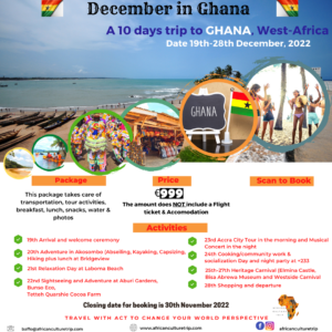 December in Ghana - 10 Days Ghana Tour
